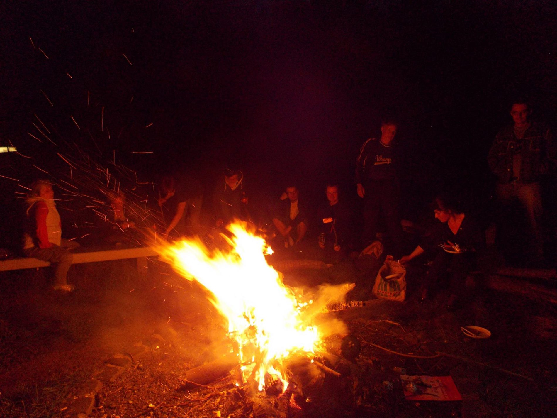 Sommerausklang mit Lagerfeuer am 16.09.2014